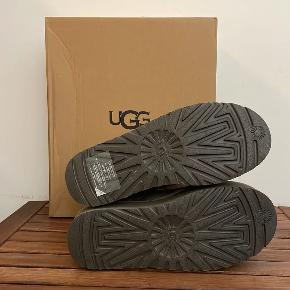 UGG Classic Mini Platform Smoke Plume Women Size 9 - Picture 10 of 15